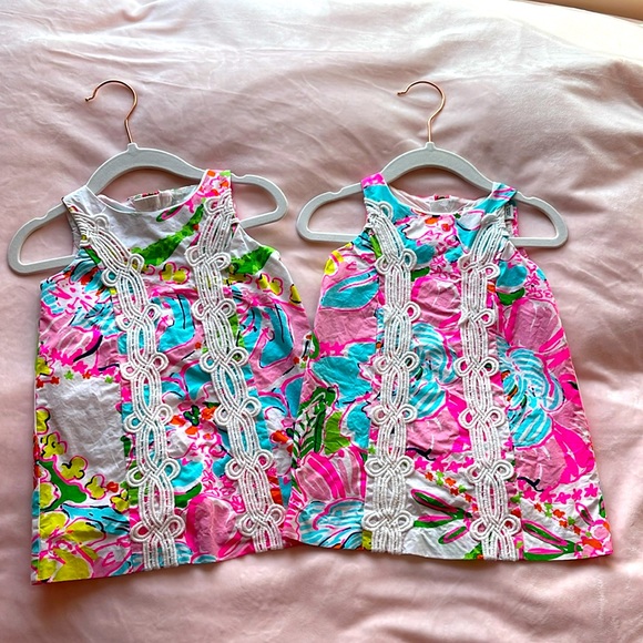 Lilly Pulitzer for target shift dress tropical spring break palm 12 month - Picture 1 of 2